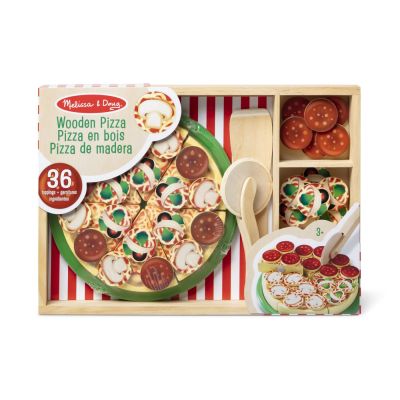 MELISSA AND DOUG SET DE JOACA DIN LEMN PETRECERE CU PIZZA VIV6074863