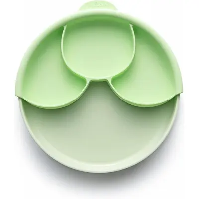 Set diversificare hrana bebelusi miniware healthy meal, 100% din materiale naturale biodegradabile, 3 piese, keylime mw_mwhmkk