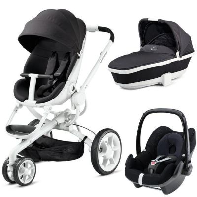 Carucior Moodd Black Irony + Landou Foldable + Cos Auto Maxi Cosi Pebble - BCT7660_1