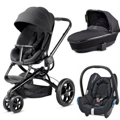 Carucior Moodd Black + Landou Foldable + Cos Auto Maxi Cosi Cabriofix - BCT7660_3_2
