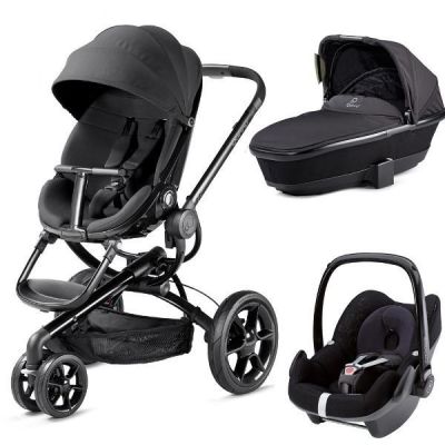 Carucior Moodd Black + Landou Foldable + Cos Auto Maxi Cosi Pebble - BCT7660_3_1