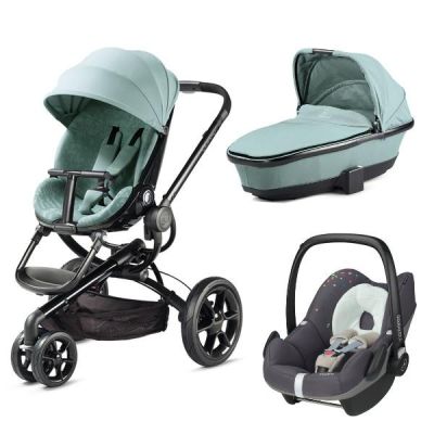 Carucior Moodd Grey Crackle + Landou Foldable + Cos Auto Maxi Cosi Pebble - BCT7660_2_1