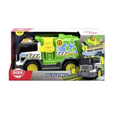 DICKIE CAMION DE RECICLARE CU LUMINI SI SUNETE 30CM VIV203306021