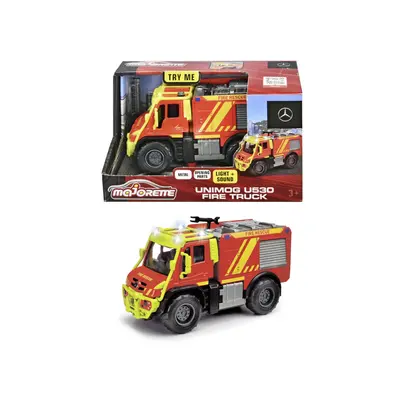 MAJORETTE MASINA DE POMPIERI MERCEDES UNIMOG U530 CU SUNETE SI LUMINI VIV213712003038