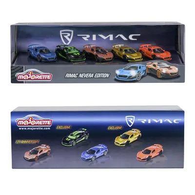 MAJORETTE SET 5 MASINUTE RIMAC NEVERA EDITION GIFTPACK VIV212053174RIM