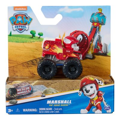 PATRULA CATELUSILOR PUP SQUAD RACERS RESCUE WHEELS VEHICUL METALIC MARSHALL SCARA 1:55 VIV6067086_20146974