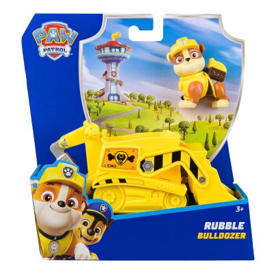 PATRULA CATELUSILOR SET VEHICUL DE BAZA BULDOZER SI FIGURINA RUBBLE VIV6071153_20148931