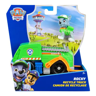 PATRULA CATELUSILOR SET VEHICUL DE BAZA CAMIONUL DE RECICLARE  SI FIGURINA ROCKY VIV6071153_20148930