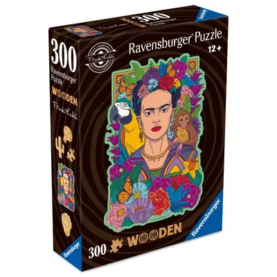 Ravensburger - Puzzle din lemn Frida Kahlo 300 piese ARTRVSPA01540