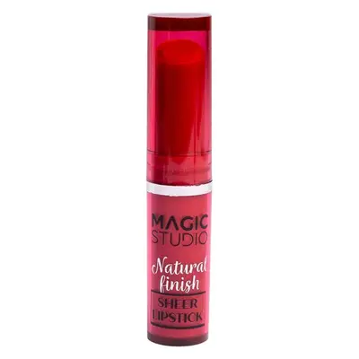Ruj Sheer Lipstick, nr 2, 12281, Magic Studio, Rosu, 2.5 g