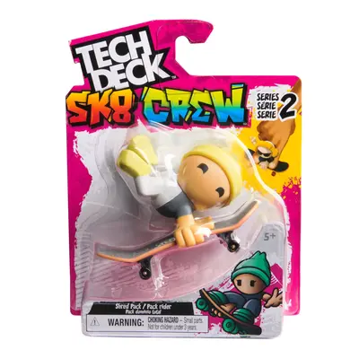 TECH DECH SK8 CREW PACHET PLACA SI FIGURINA 9.6CM SAPCA GALBENA VIV6071054_20151491