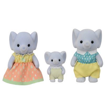 Figurine sylvanian families-familia elefanteilor trio sf5771