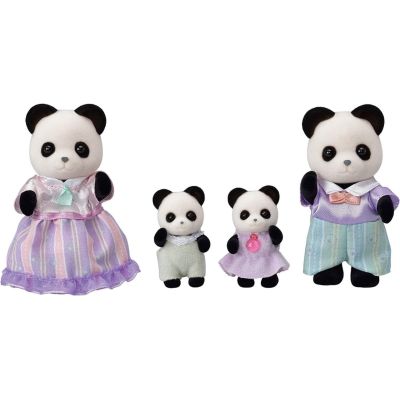 Figurine sylvanian families-familia ursuletilor panda sf5529