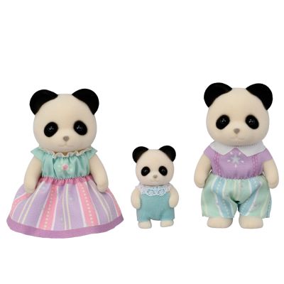 Figurine sylvanian families-familia ursuletilor panda trio sf5770