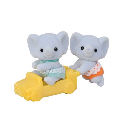 Figurine sylvanian families-gemeni elefantei sf5774