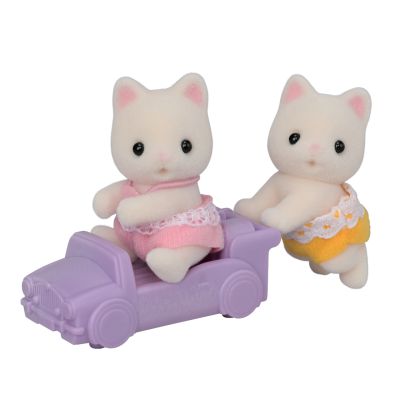 Figurine sylvanian families-gemeni pisicute floral sf5773