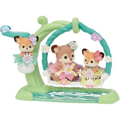 Figurine sylvanian families-leagan pentru pui de caprioare sf5801