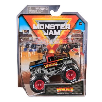 MONSTER JAM MASINUTA METALICA EXCALIBER SCARA 1 LA 64 VIV6044941_20150172
