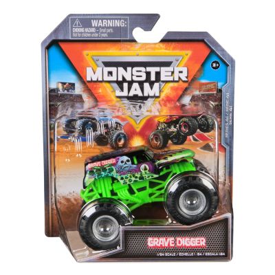 MONSTER JAM MASINUTA METALICA GRAVE DIGGER SCARA 1 LA 64 VIV6044941_20150171