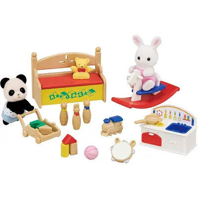 Sylvanian families-camera de joaca si 2 figurine sf5709