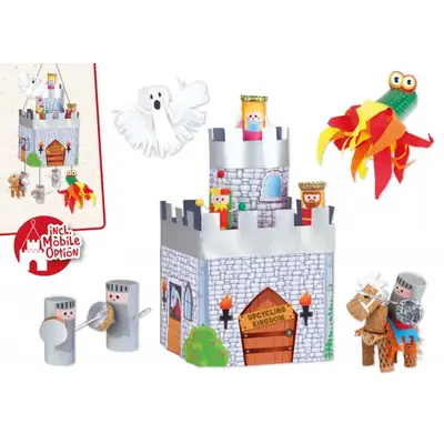 Set DIY Lena Upcycling Kingdom Carte de povesti in limba germana SOLLE42831