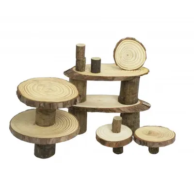 Set joaca lemn Saica Montessori mini world 1 SOLSA8257