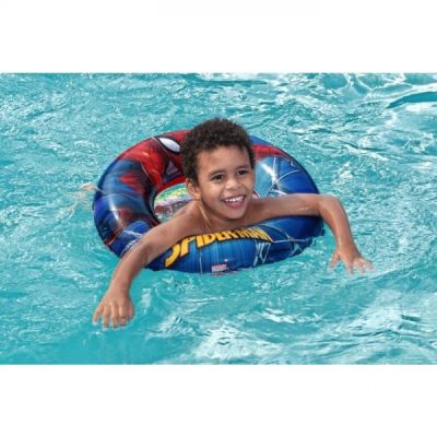 Colac pentru copii inot Globo BW Spiderman diametru 56cm SOLGL30624
