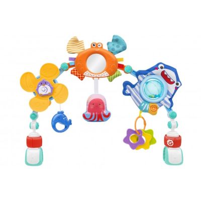 Jucarie bebelusi arcada cu activitati si clips prindere Vitamina G SOLGL05206