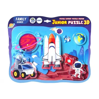 Puzzle 3D din spuma Globo 47 de piese SOLGL41252