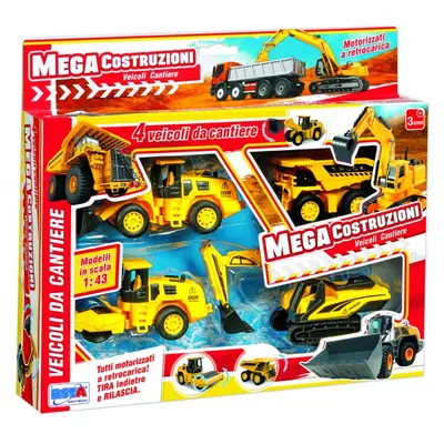 Set 4 vehicule santier RS Toys SOLRS11349