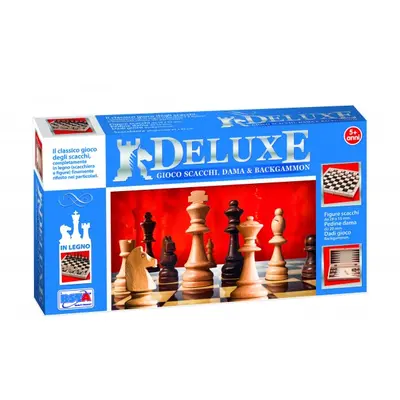 Set table si sah lemn RS Toys deluxe SOLRS11025