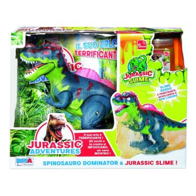 Spinozaur cu slime Jurassic RS Toys SOLRS11210