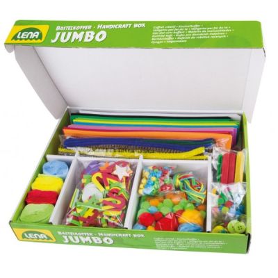 Trusa creatii handmade Jumbo Lena cu 800 accesorii incluse SOLLE42629