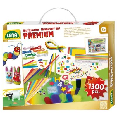 Trusa creatii handmade Premium Lena cu 1300 accesorii incluse SOLLE42663