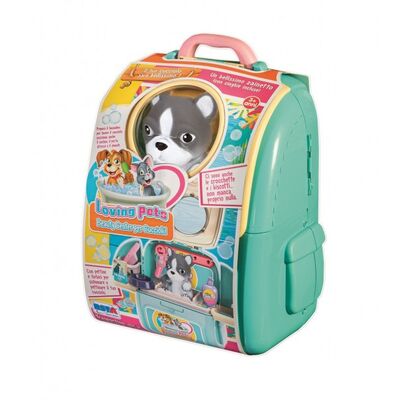 Rucsac cu accesorii Loving Pets Beauty Center RS Toys cabinet veterinar SOLRS11001