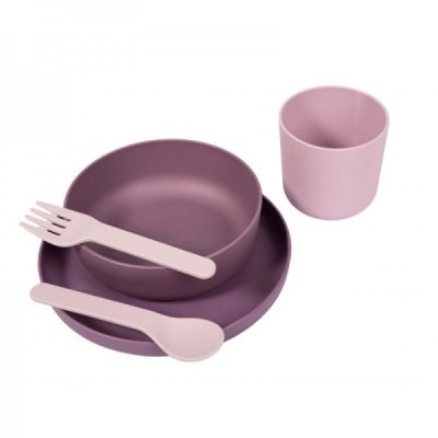 Set 5 accesorii masa bebelusi Bo Jungle Roz SOLBJB551010