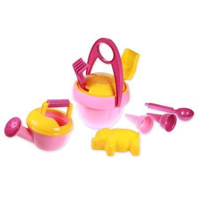 Set 10 piese nisip, Lena, 2 ANI+, Multicolor
