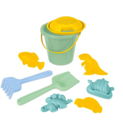 Set nisip Lena, 9 piese, plastic, multicolor, 2 ani+