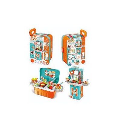 Set bucatarie intr-o valiza, cu sunete si lumini RS Toys SOLRS11705