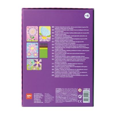 Joc Eva Mozaic, Foam, Apli, tema Primavara, 8 coli
