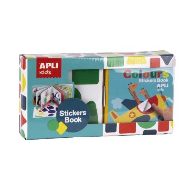 Prima mea carte cu abtibilduri - Apli - Forme geometrice