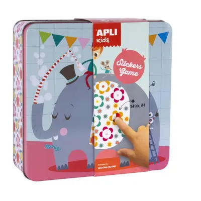 Joc educativ cu stickere Apli - Animale