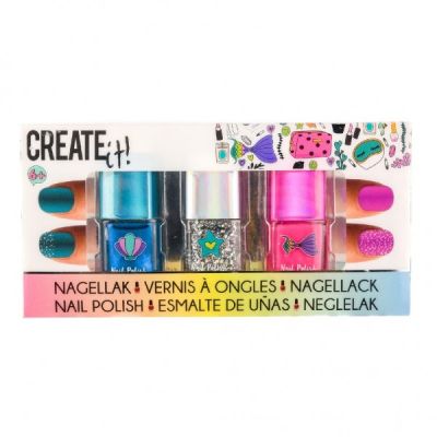 Set 3 lacuri de unghii pentru fetite Create It SOLVDM2003465