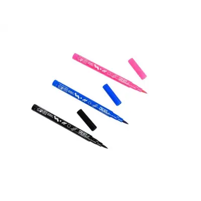 Set 3 tusuri de ochi Poptastic Create It pentru fetite SOLVDM2008668