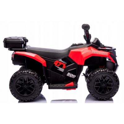 Atv electric pentru copii r-sport j9, 70x44x40 cm, varsta 1.5-4 ani, roti si scaun din plastic, putere 25w - rosu edeedigts1155rosu