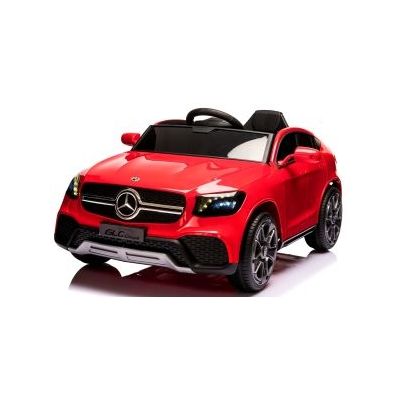Masinuta electrica cu telecomanda 4 x 4, roti eva, mercedes amg glc coupe, varsta 1-4.5 ani, 105x67x46 cm, putere 180w - rosu edeediglccouperosu