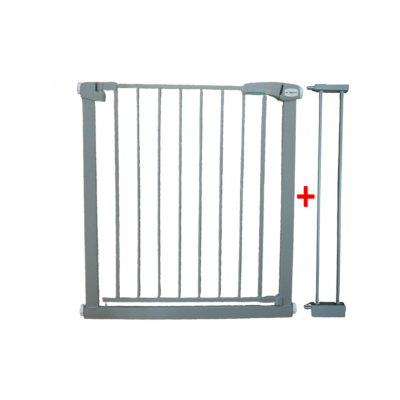 Poarta de siguranta din metal 79-94 cm r-sport s1 - gri edeedijlb328-1gri