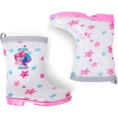 Cizme de cauciuc Perletti Unicorn cu margine reflectorizanta marimi 30 31 SOLPE15607-30/31