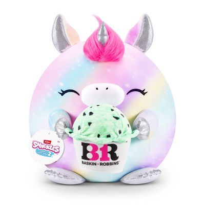 Snackles - Jucarie de plus colectibila, 35 cm, Unicorn&Basink-Robbin (MARTY) BKF77573W-S2W2