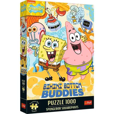 PUZZLE TREFL 1000 PREMIUM PLUS SPONGEBOB SQUAREPANTS VIV12081